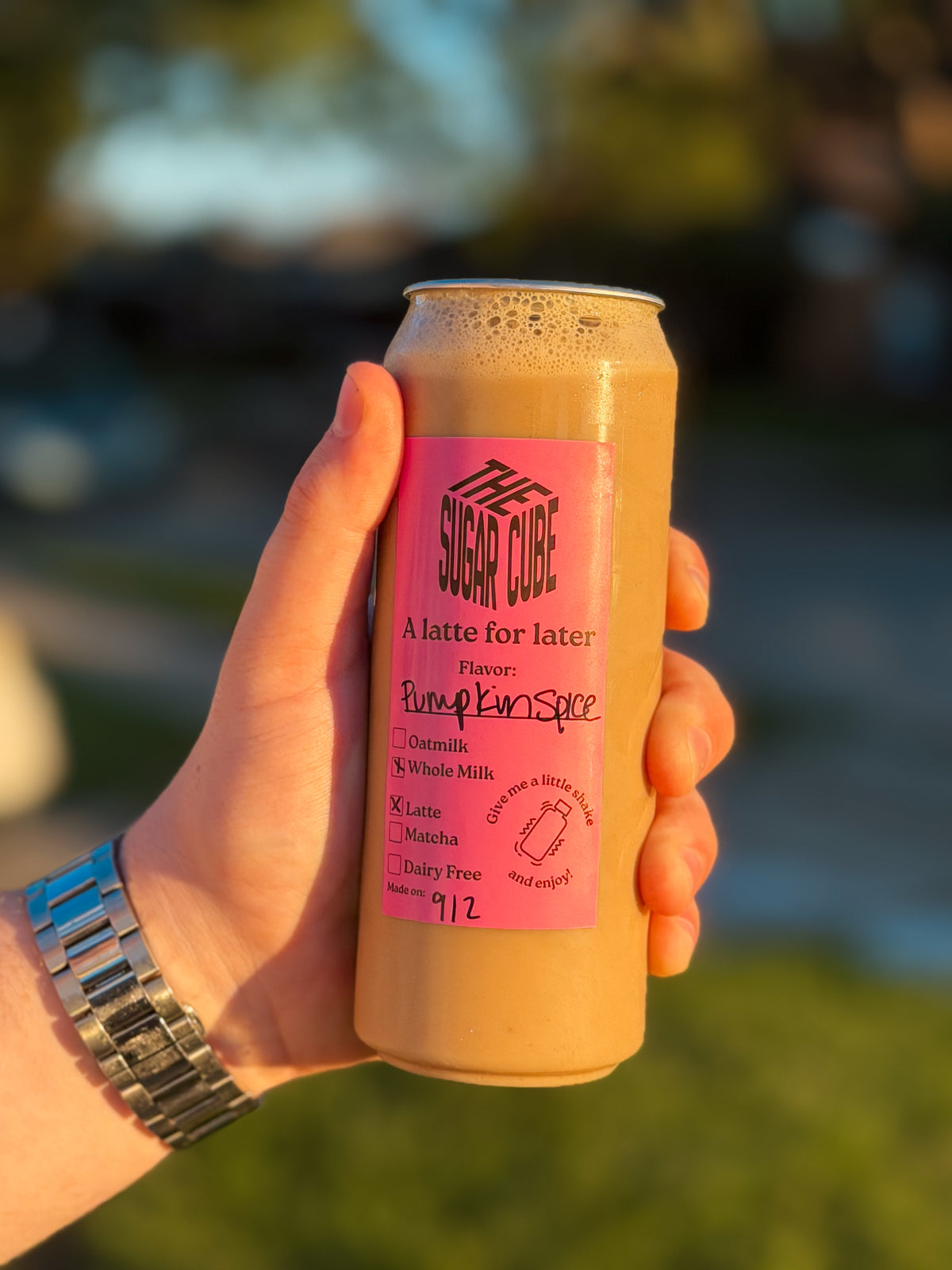 Pumpkin Spice Chilled Latte